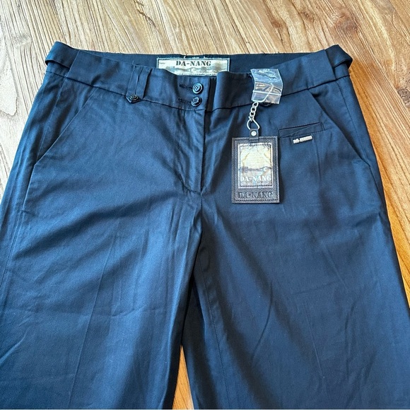 Da-Nang Surplus Indochine Womens Black Baggy Y2K 90’s Style Wide Leg Trousers 10 - Picture 9 of 12